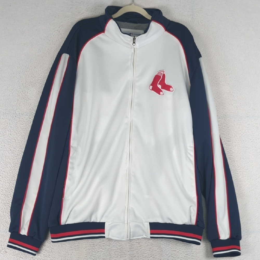 Genuine Merchandize G-III by Carl Banks Boston Red Sox Track Jacket Men's Size L